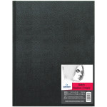 Canson Artist Series Sketch Art Book, Black Cover, Hardbound, 90 Sheet, 11x14 inch