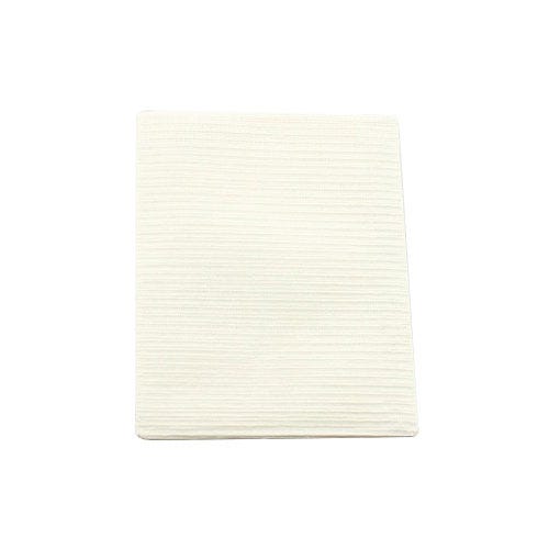 Polyback® Patient Towels, 3-Ply Tissue with Poly, 19" x 13", White - 500/Case