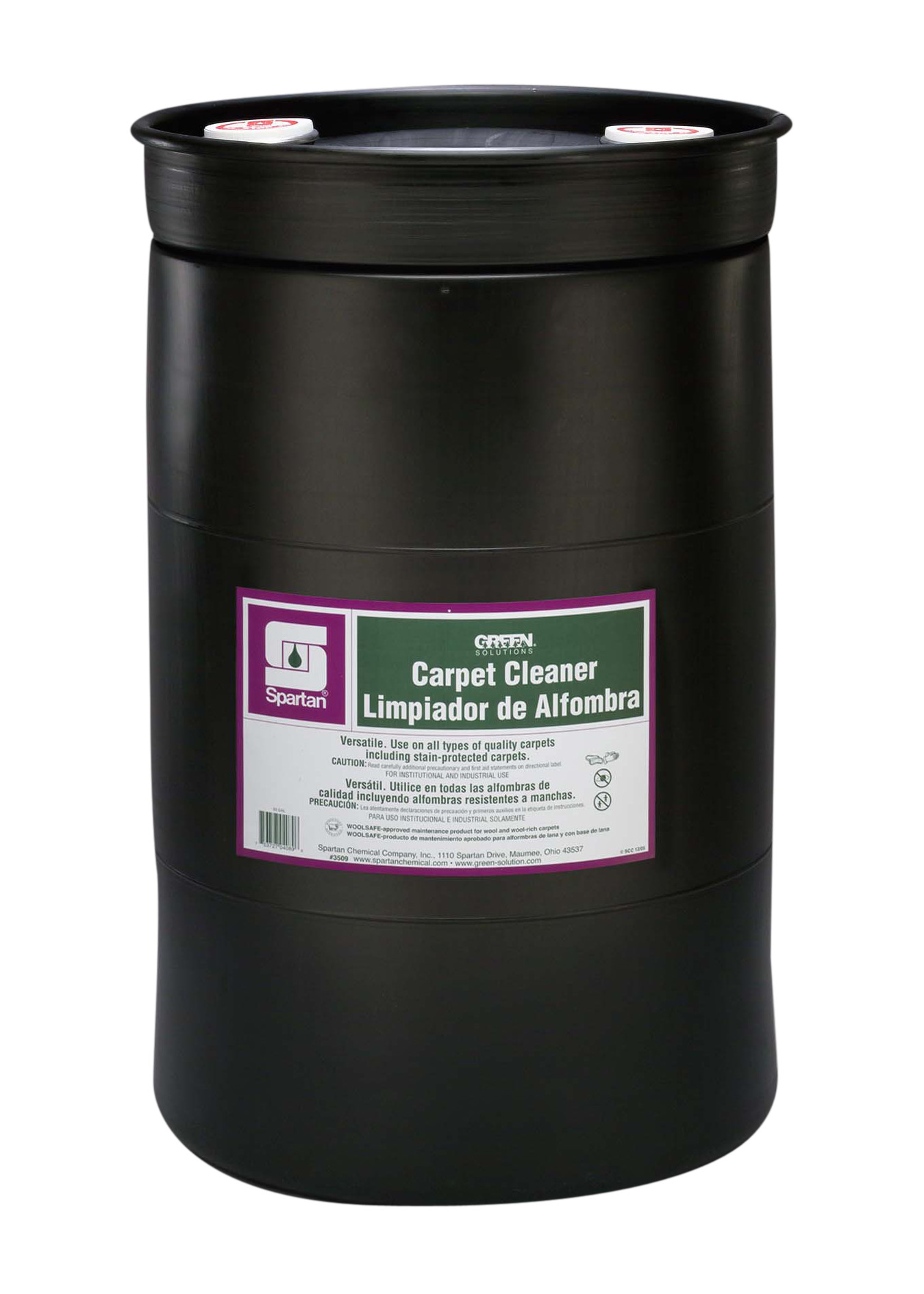 Spartan Chemical Company Green Solutions Carpet Cleaner, 30 GAL DRUM