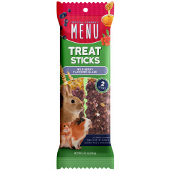 Image of Vitakraft MENU Treat Sticks Rabbit/Guinea Pig/Hmstr Bry Glz 3.75oz 2 Sticks