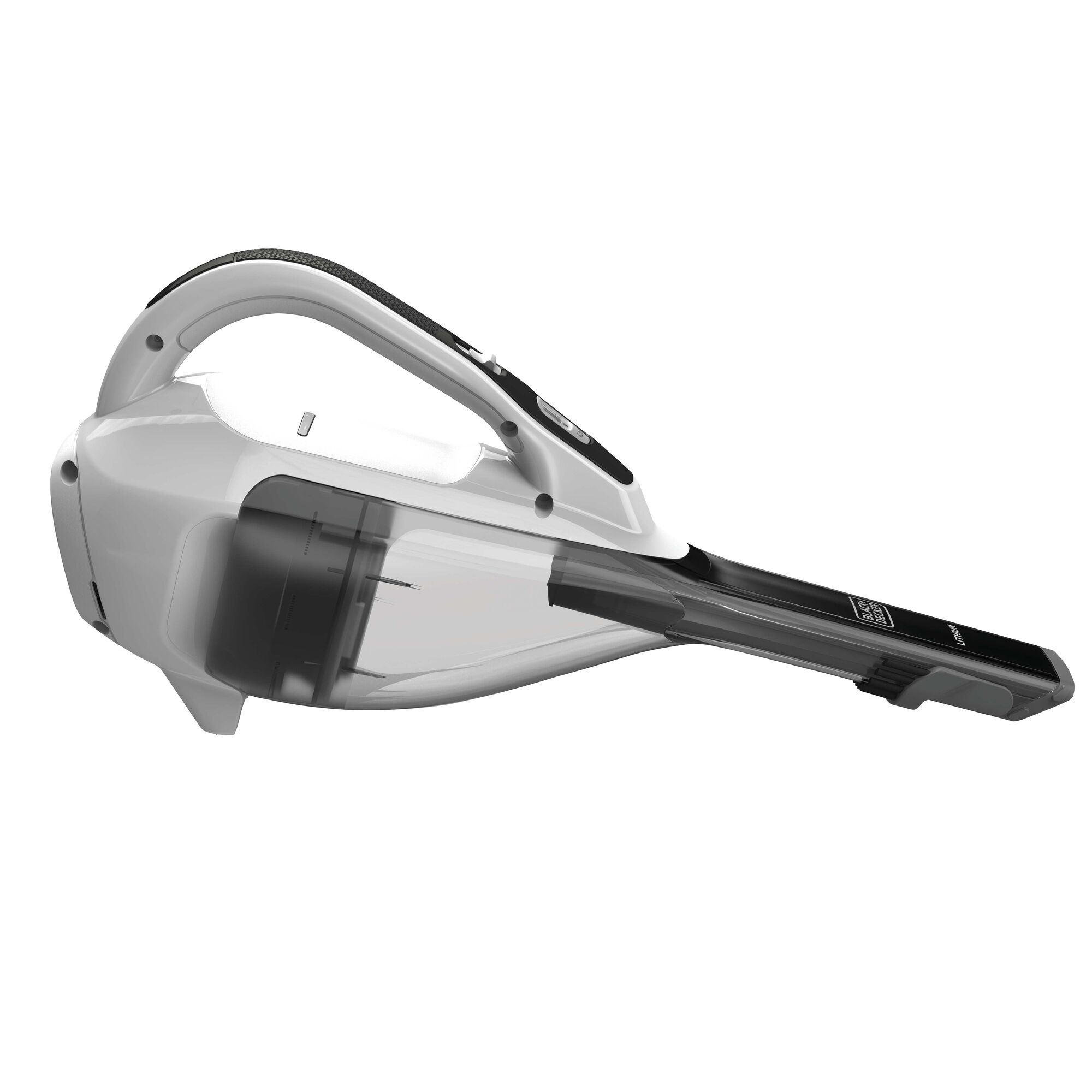 Profile of dustbuster Advanced Clean Cordless Hand Vacuum.