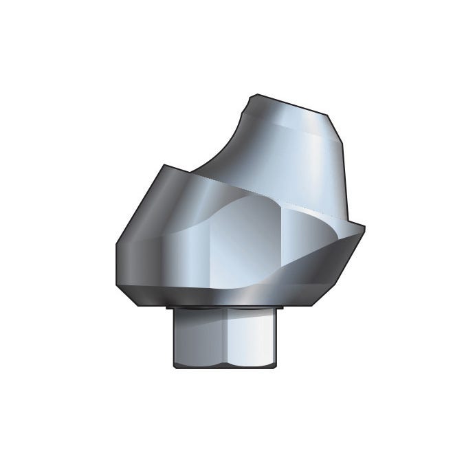2mm Cuff 3.5mm Dia. 17 Degree (Angled) Multi-Unit Abutment for Internal Hexagon Implants