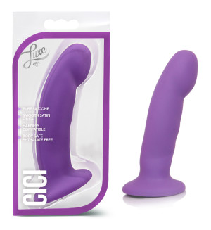 Blush Luxe Cici Realistic Purple 5.75-Inch Long Dildo