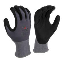 Radians RWG13 Nylon Shell Foam Nitrile Gripper Glove