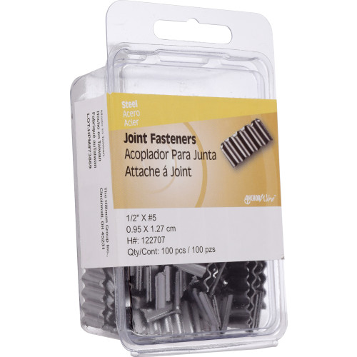 Anchor Wire Bright Corrugated Joint Fasteners (1/2") 100 pc