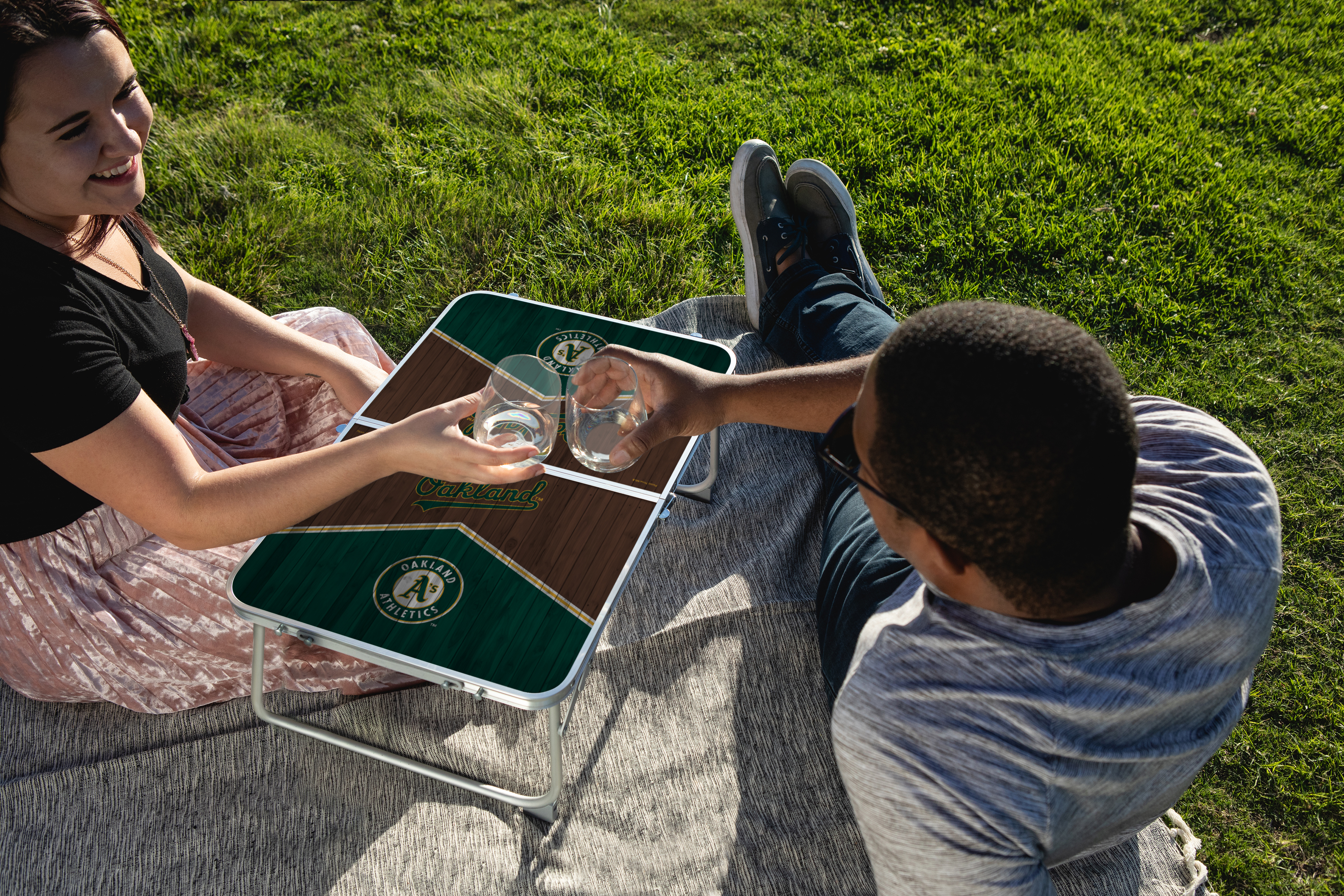 Oakland Athletics - Concert Table Mini Portable Table