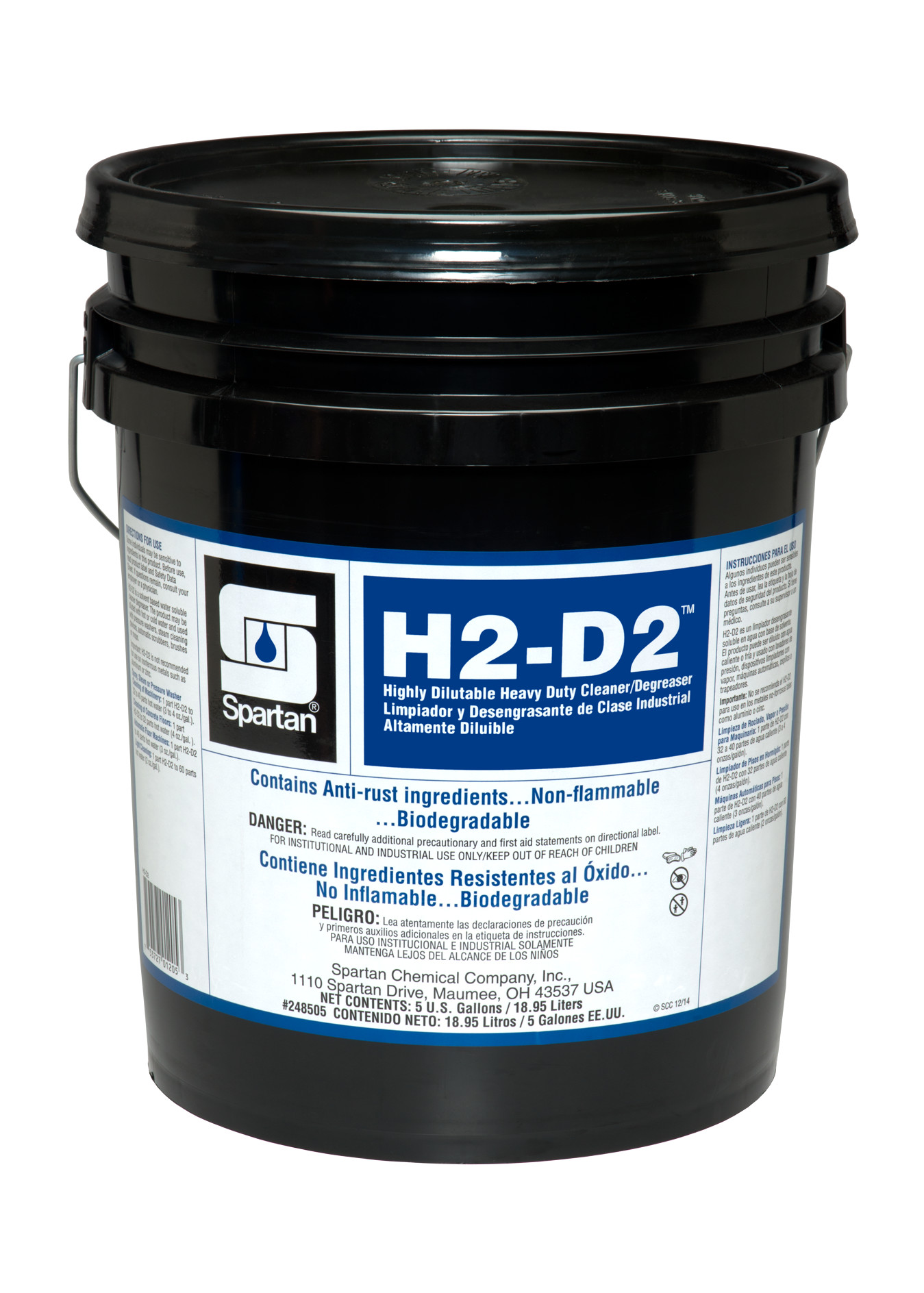 Spartan Chemical Company H2-D2, 5 GAL PAIL