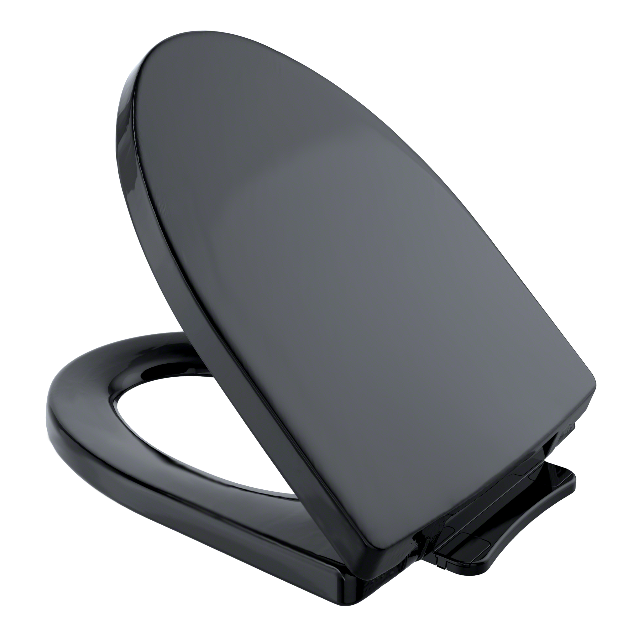 TOTO Soire SoftClose Non Slamming, Slow Close Elongated Toilet Seat and Lid, Ebony, Plastic, SS214#51