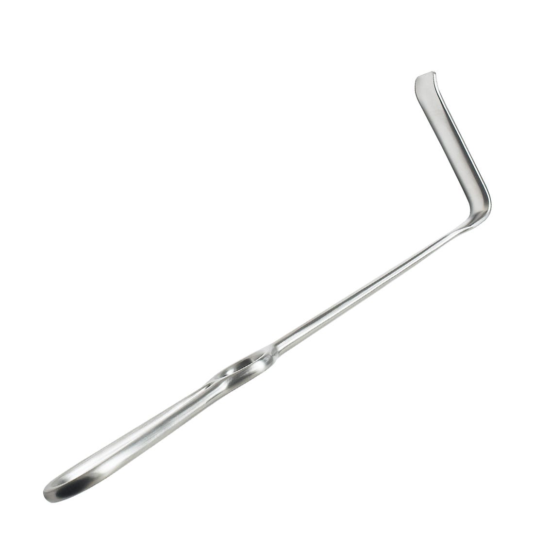 Obwegeser Type Surgical Retractor Concave, Curved Up, 12mm x 55mm