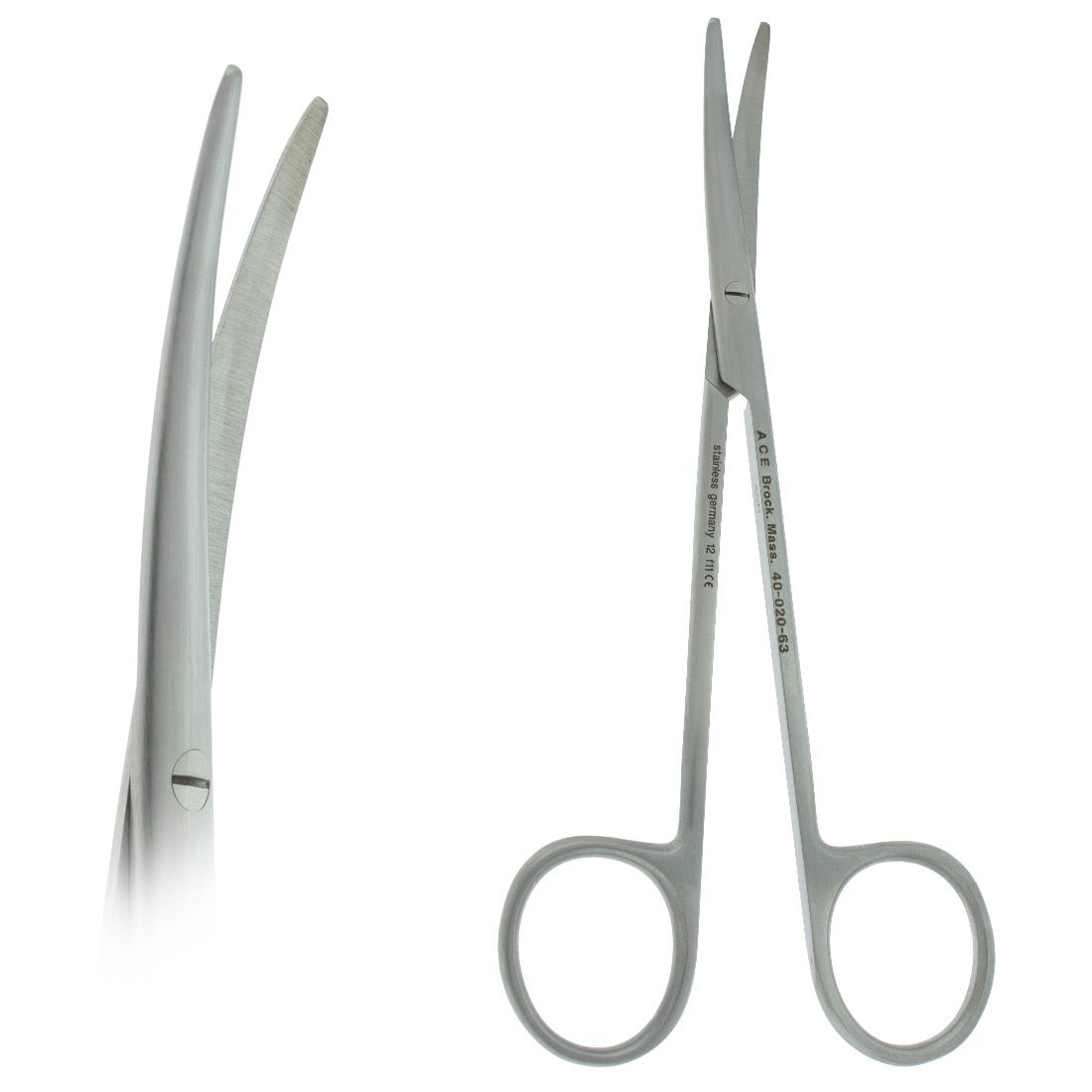 ACE Lahey Metzenbaum Dissecting Scissors, curved