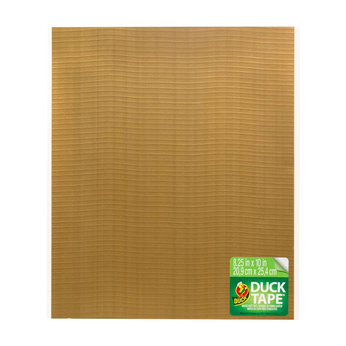 Color Duck Tape® Sheets - Gold, 6 pk, 8.25 in. x 10 in. Image