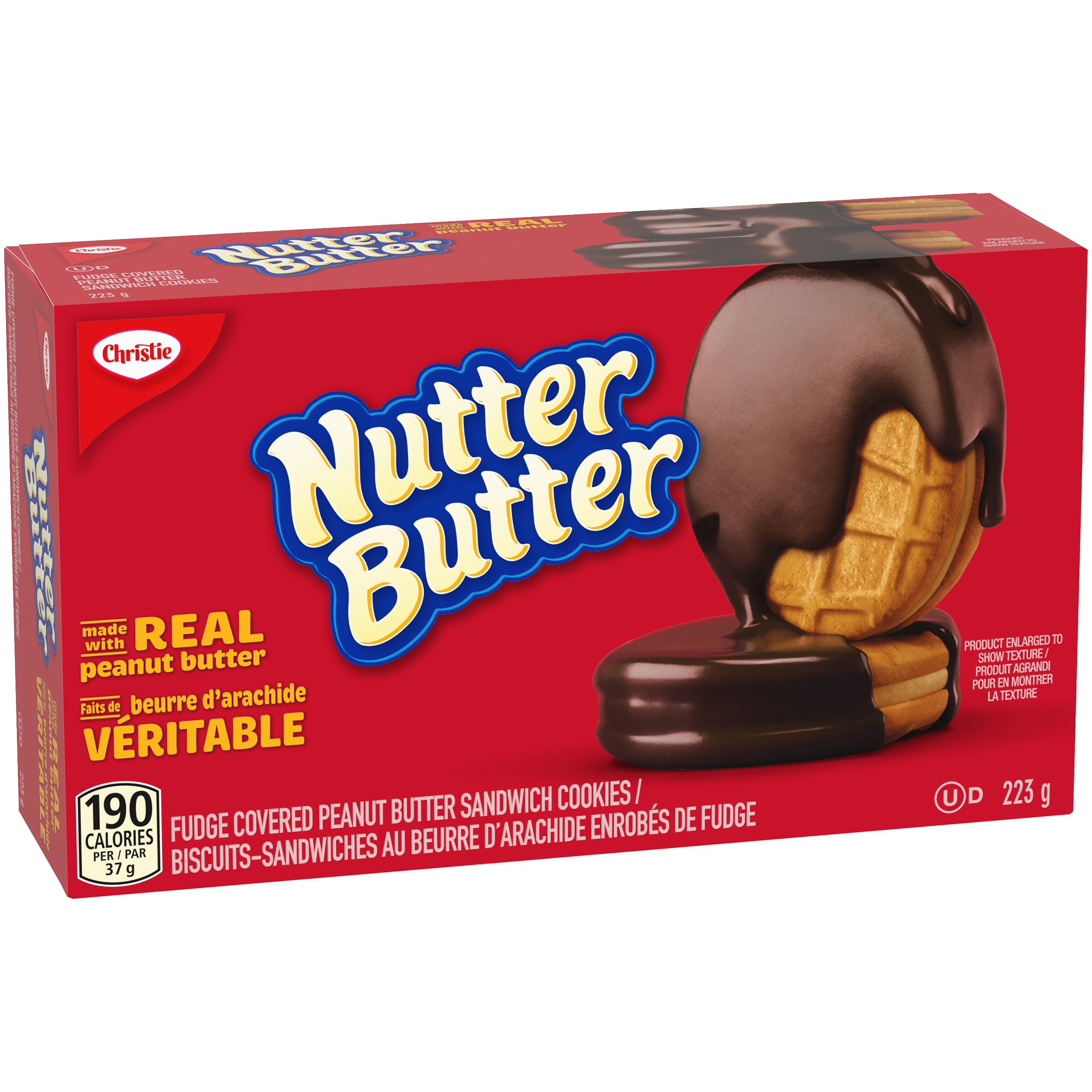 Nutter Butter Peanut Butter Fudge Covered Cookies, 223G-thumbnail-2