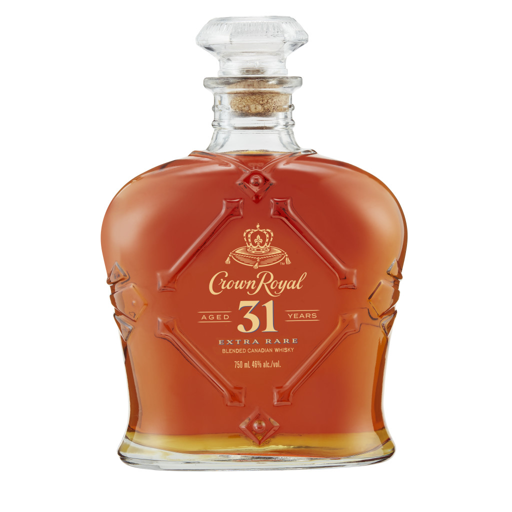 CROWN ROYAL EXTRA RARE 31 YEAR OLD WHISKY