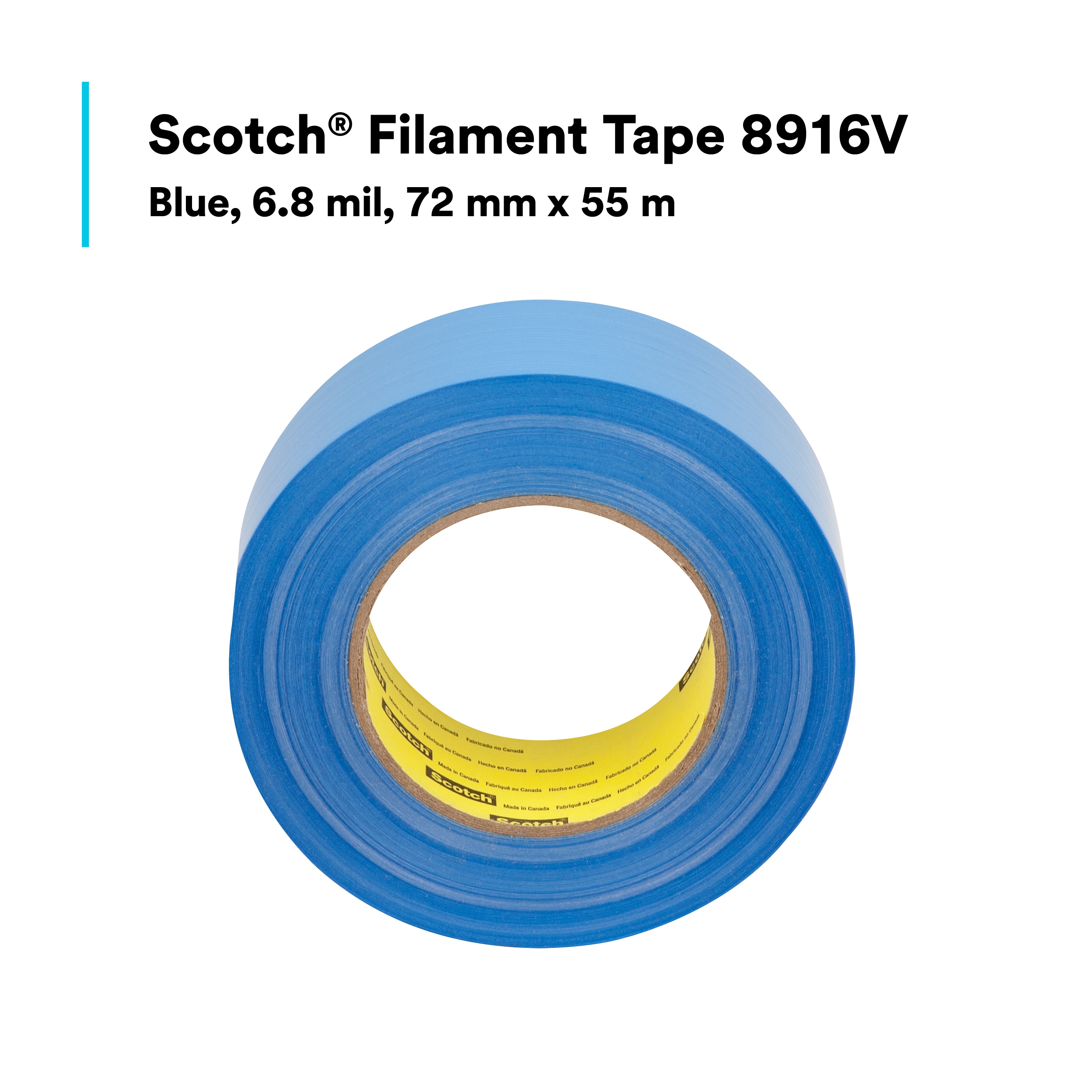 SKU 7100115258 | Scotch® Filament Tape 8916V
