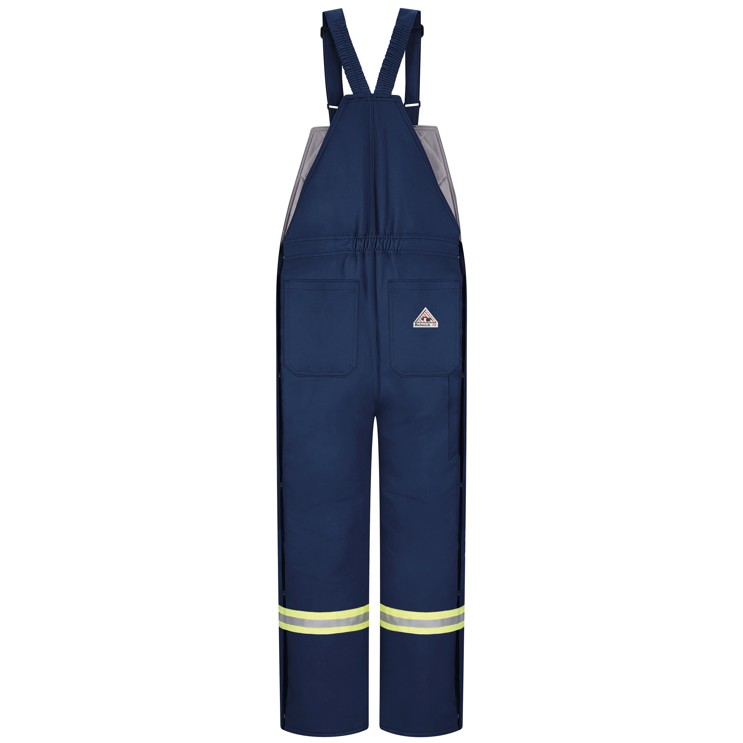 Picture of Bulwark® BLCT Men's Midweight Excel FR Deluxe Insulated Bib Overall with Reflective Trim