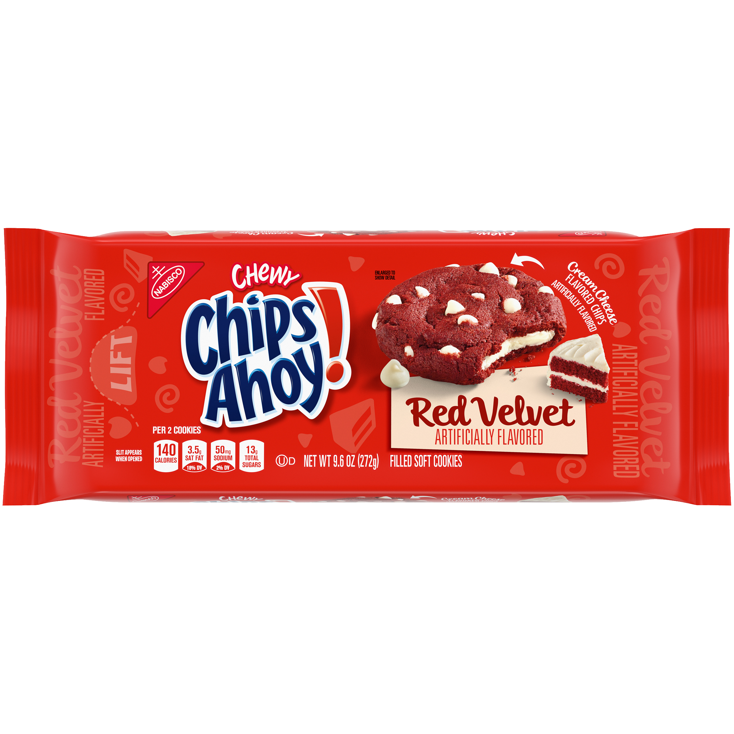 CHIPS AHOY! Chewy Red Velvet Cookies, 9.6 oz-1