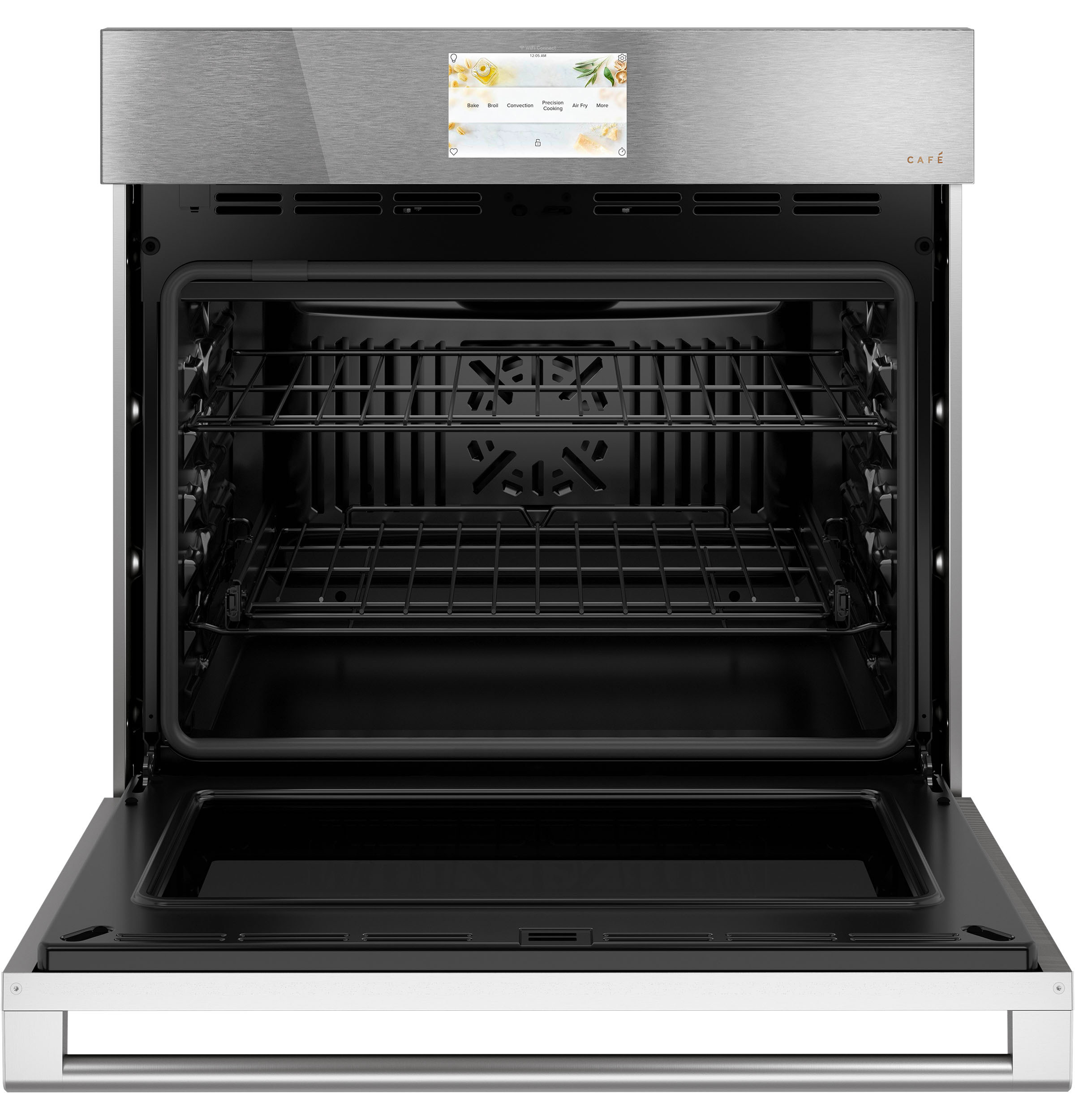 30" Width — Slf & Stm Cln — Conv Oven — 7" Full-Clr Tch LCD Scrn — 1x Roller Rck, Meat Prb — Prec Ckg, Hot-Air Fry — ADA Compliant — Connectable via built-in WiFi — Est Drop Date = JUN-26 view 2