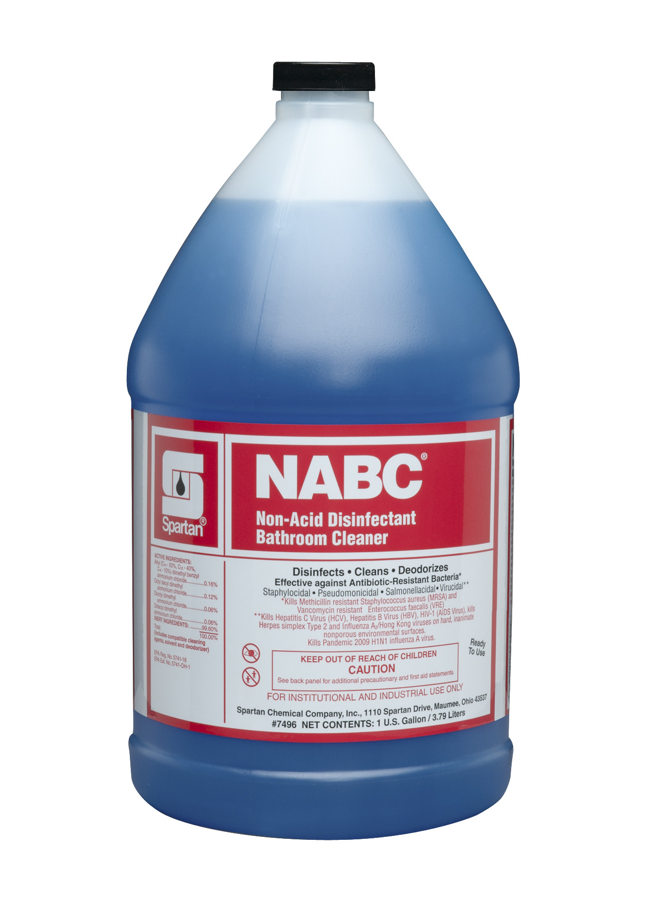 Spartan Chemical Company NABC, 1 GAL 4/CSE