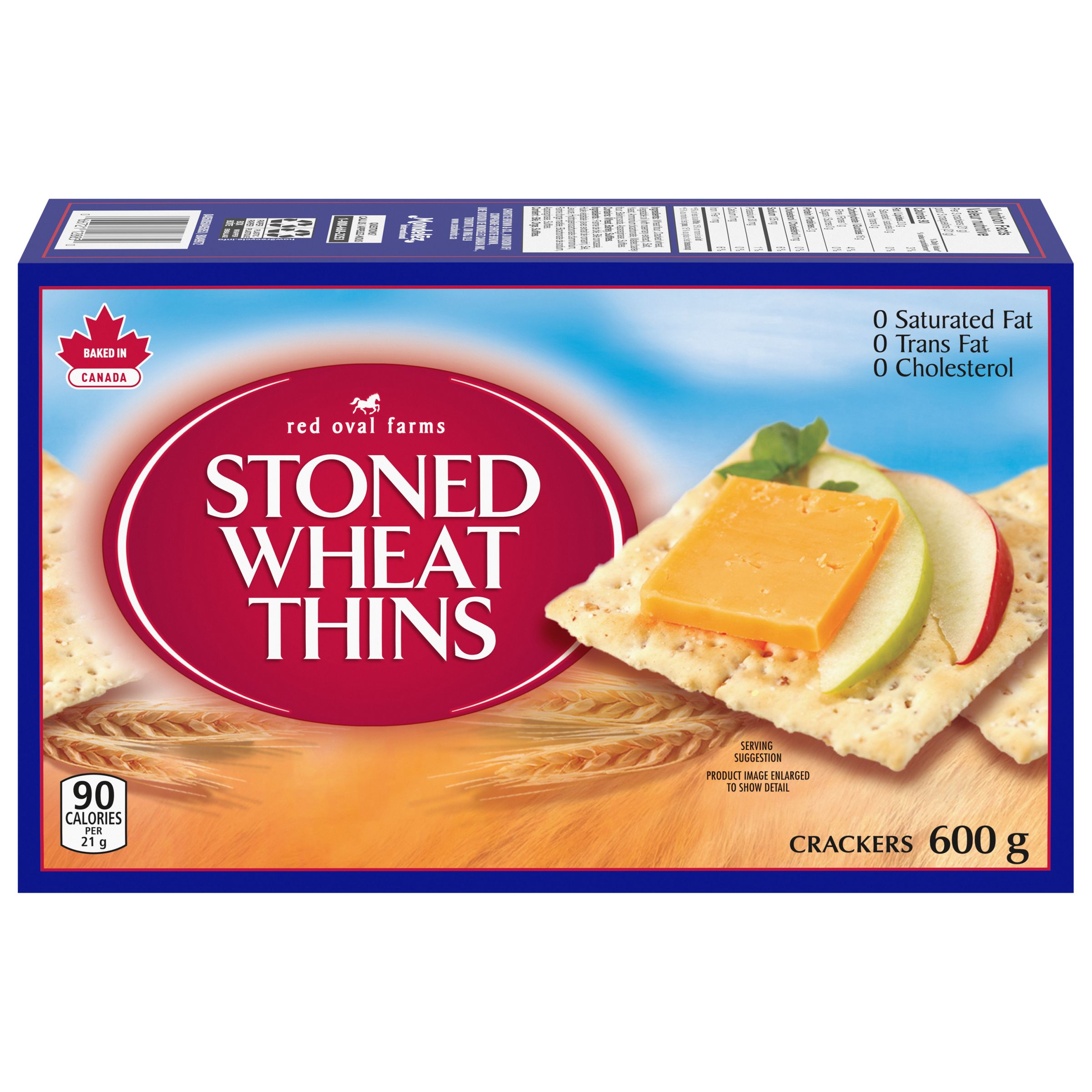 Stoned Wheat Thins Original Crackers, 600 G-thumbnail-0