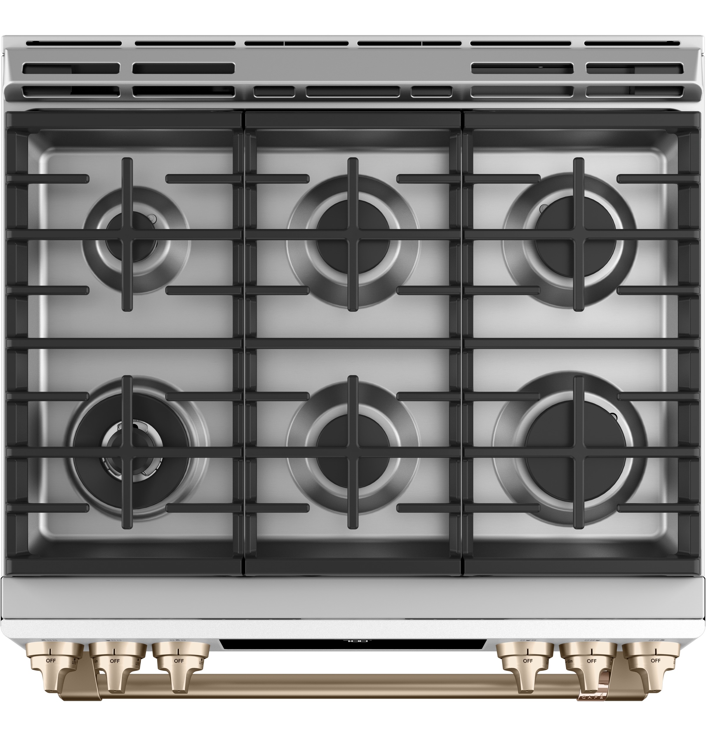 30" S/I — Gas RG — 6 Burners — Slf Cln w/ Stm Cln Opt — Cast Iron Griddle — Sgl Oven w/ Storage Drwr — True European Conv — ADA Compliant — Connectable via built-in WiFi view 4