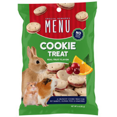 Image of Vitakraft MENU Cookie Treat for Rabbit/Guinea Pig/Hamster Cranberry 3 oz  