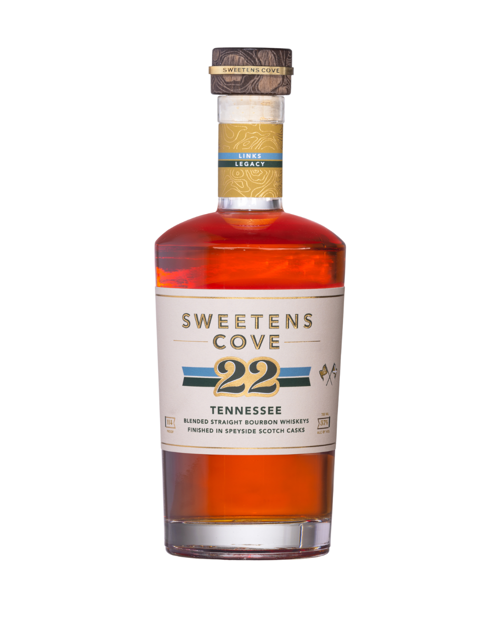 SWEETENS COVE 2022 RELEASE TENNESSEE BOURBON FINISHED IN SCOTCH CASKS