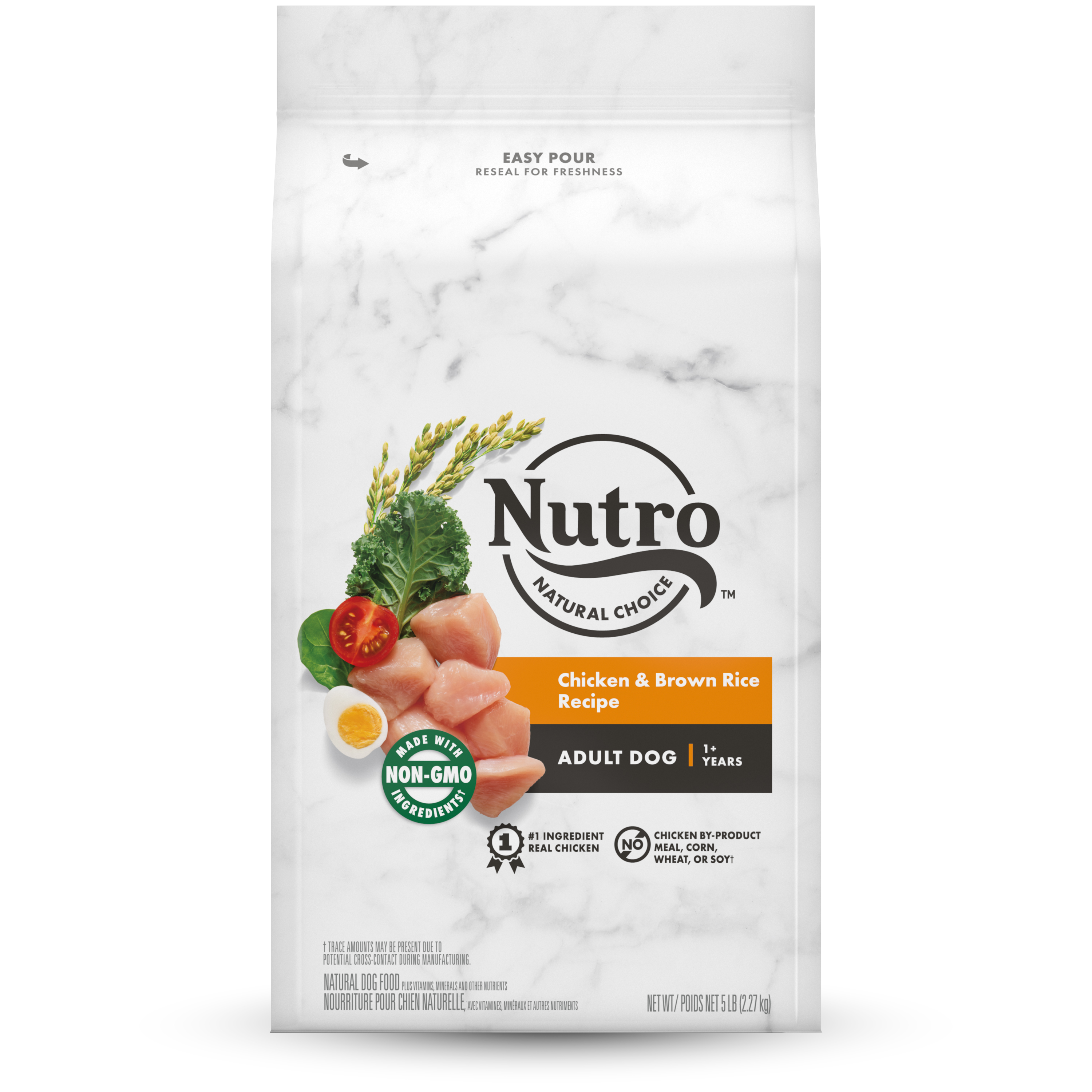 5 Lb Nutro Adult Chicken, Rice & Sweet Potato - Food
