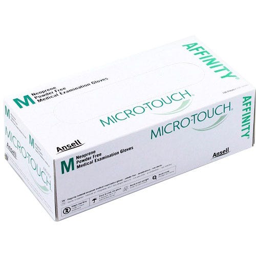 Micro-Touch® Affinity™ Neoprene Exam Glove Medium- 100/Box