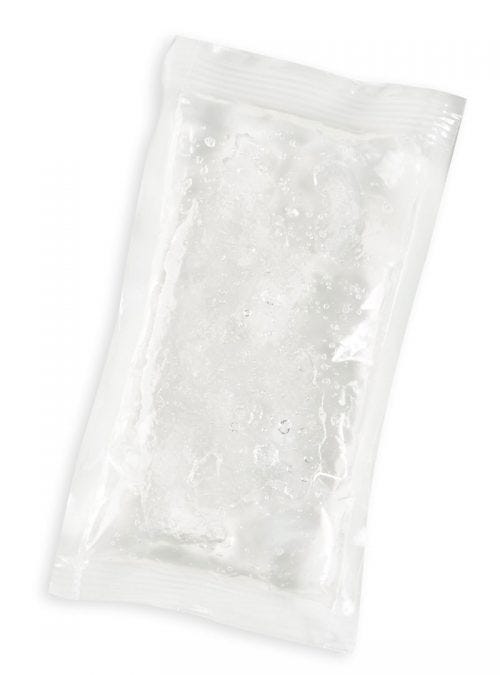 Gel Packs 3" x 5" Plastic Backing, 50/Case
