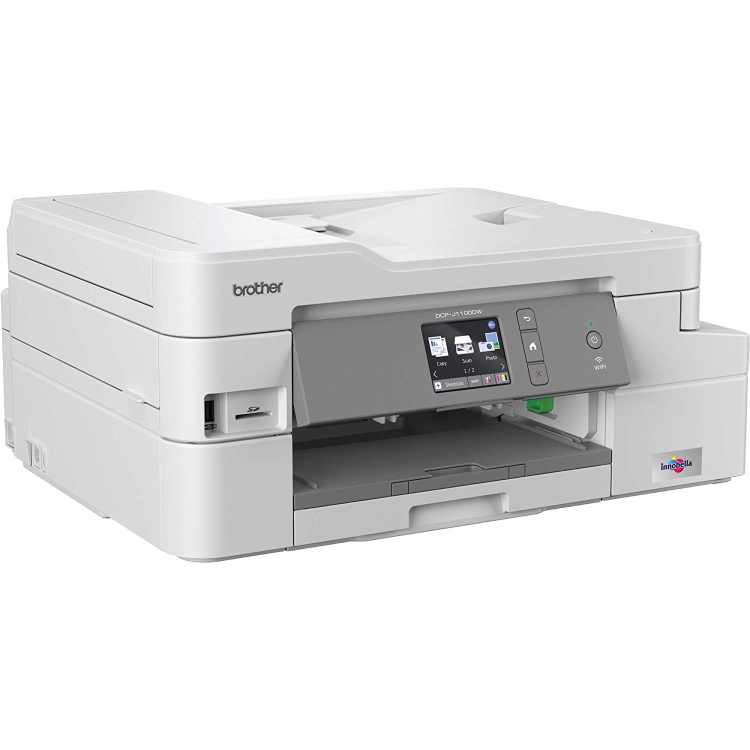 Click to view product details and reviews for Refurbished Brother Dcp J1100dw Wireless 3 In 1 Inkjet Printer.