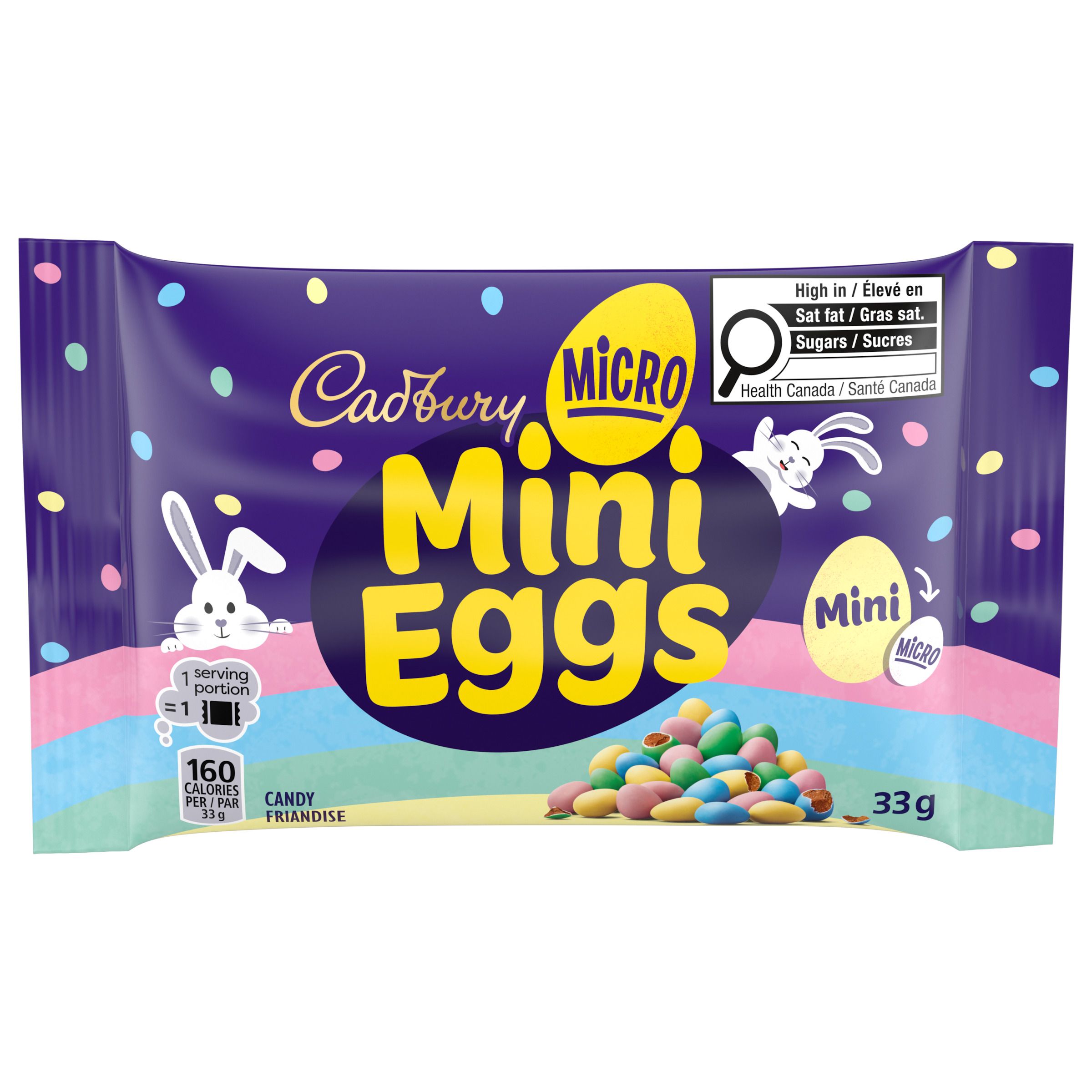 Cadbury Micro Mini Eggs Candy for Easter (33 g)-0