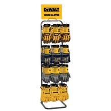 DEWALT DPG-12FCL24 Tool Handling Glove Assortment 12 Peg Planogram, 90 Pairs