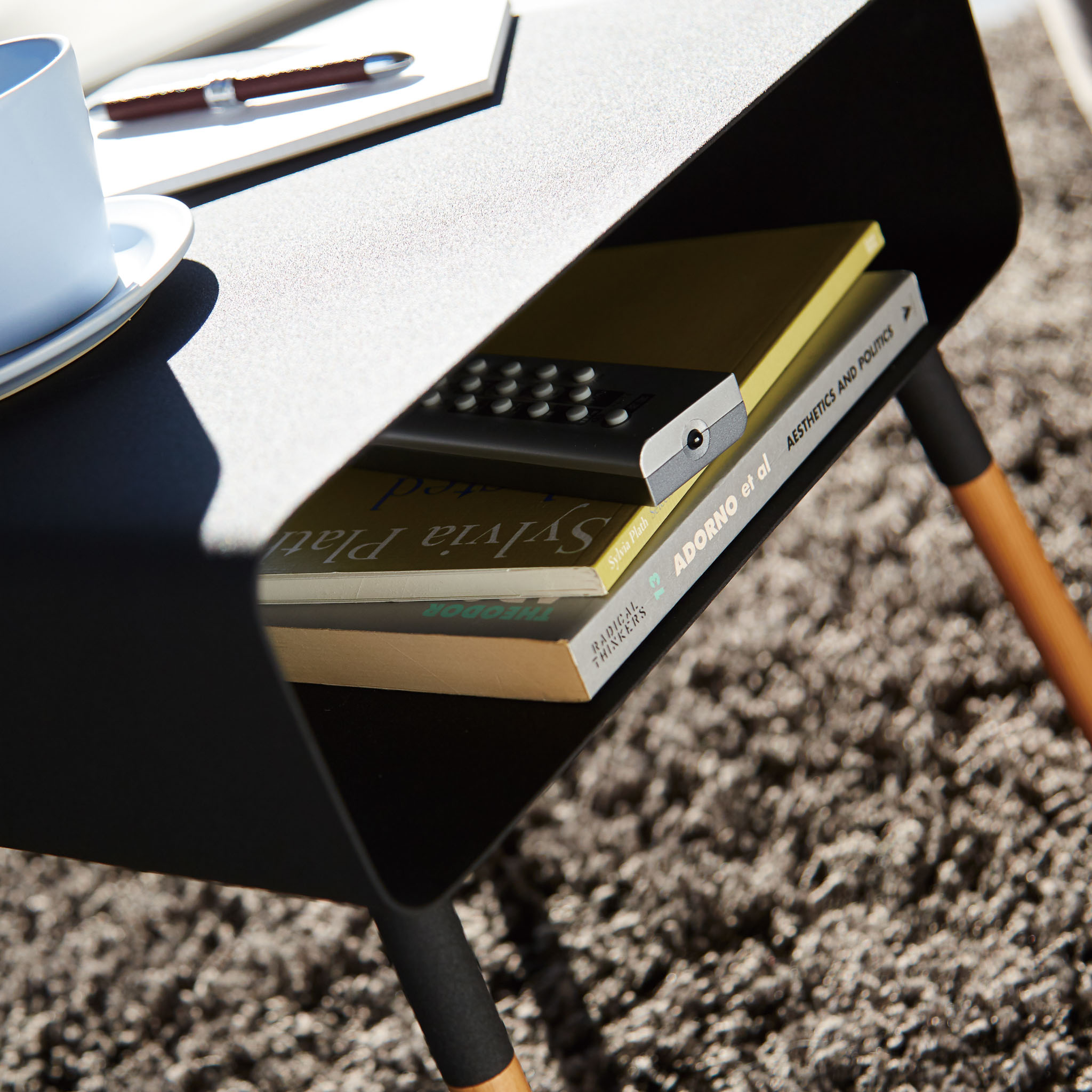 Low Side Table : Additional Storage Shelf