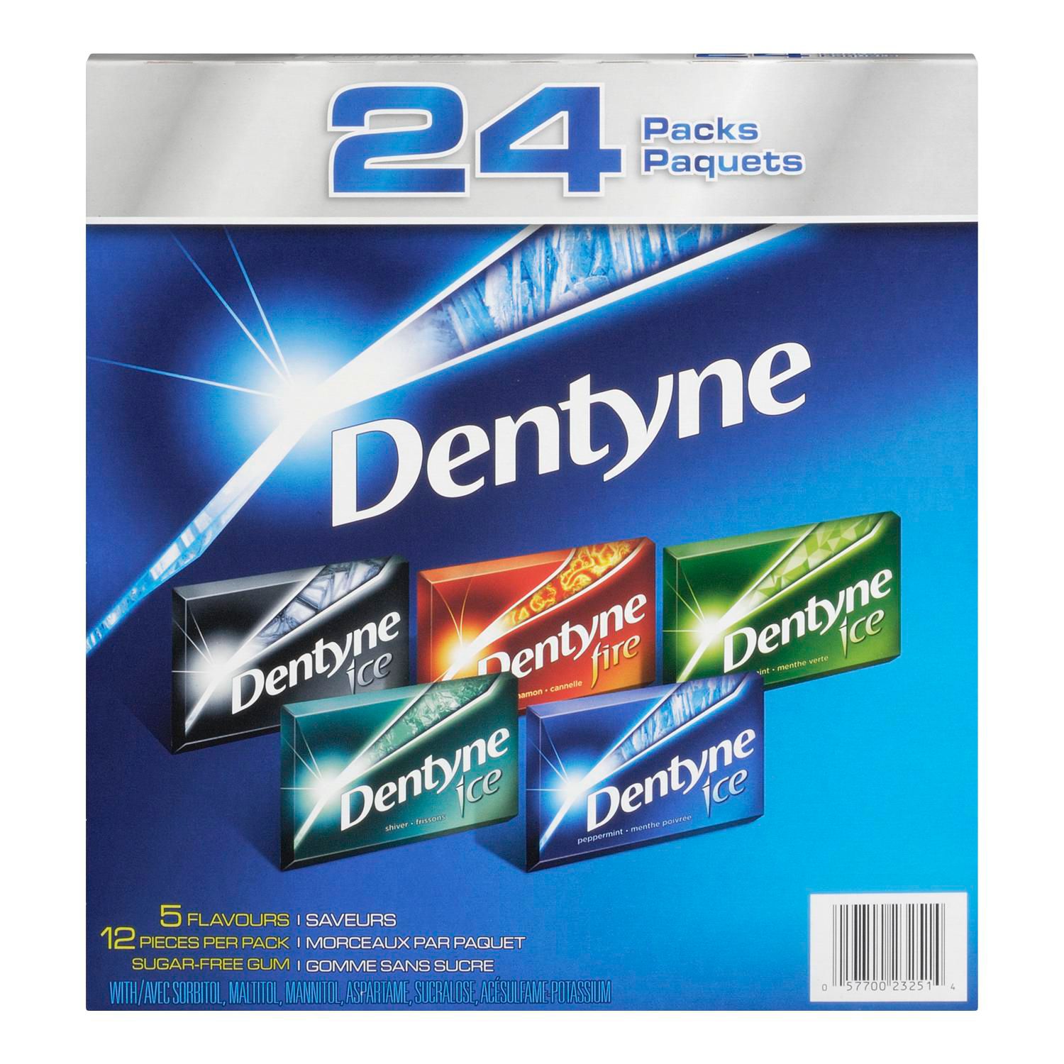 Dentyne Ice Assorted Gum 24 Count