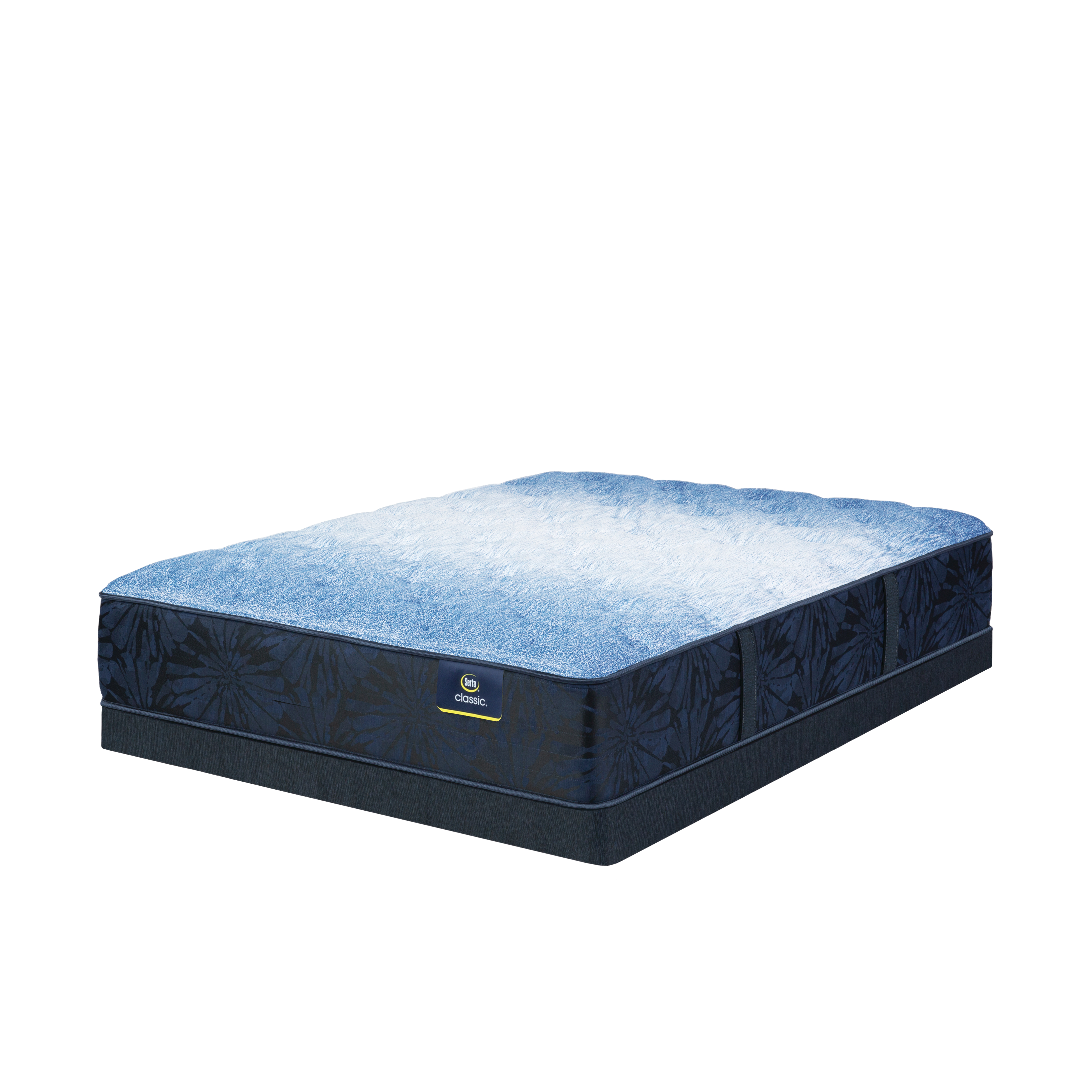 Serta Classic Brecon 13.5" Medium Mattress Low Profile Set -Twin XL