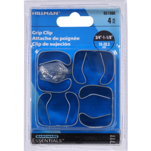 Hardware Essentials Grip Clips for Tools (3/4" 11/8") 4 Pack
