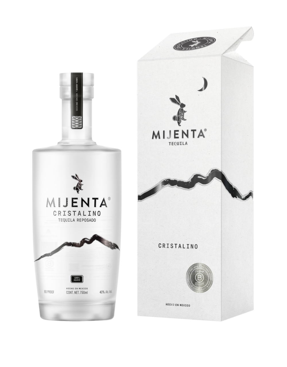 MIJENTA TEQUILA CRISTALINO