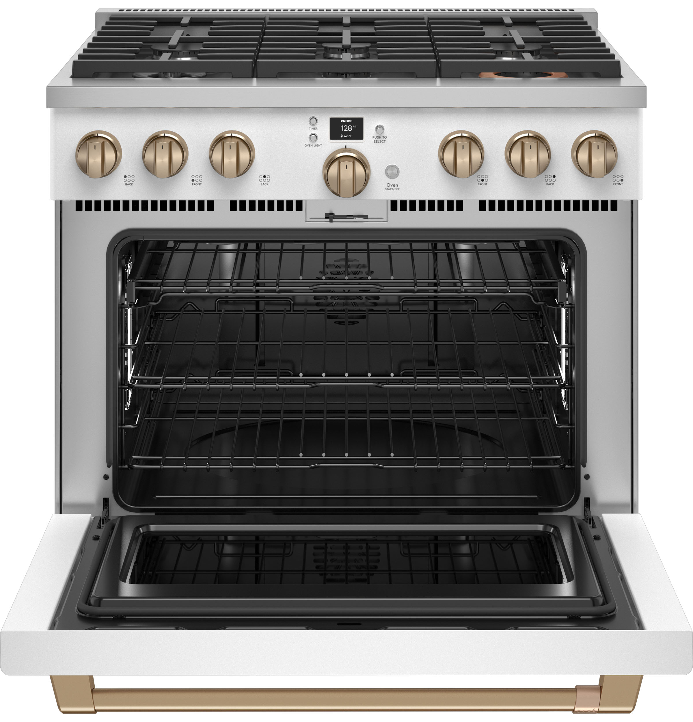 36" Width — 6 Burners — Dual Fuel — Conv — ADA Compliant — Connectable via built-in WiFi view 2