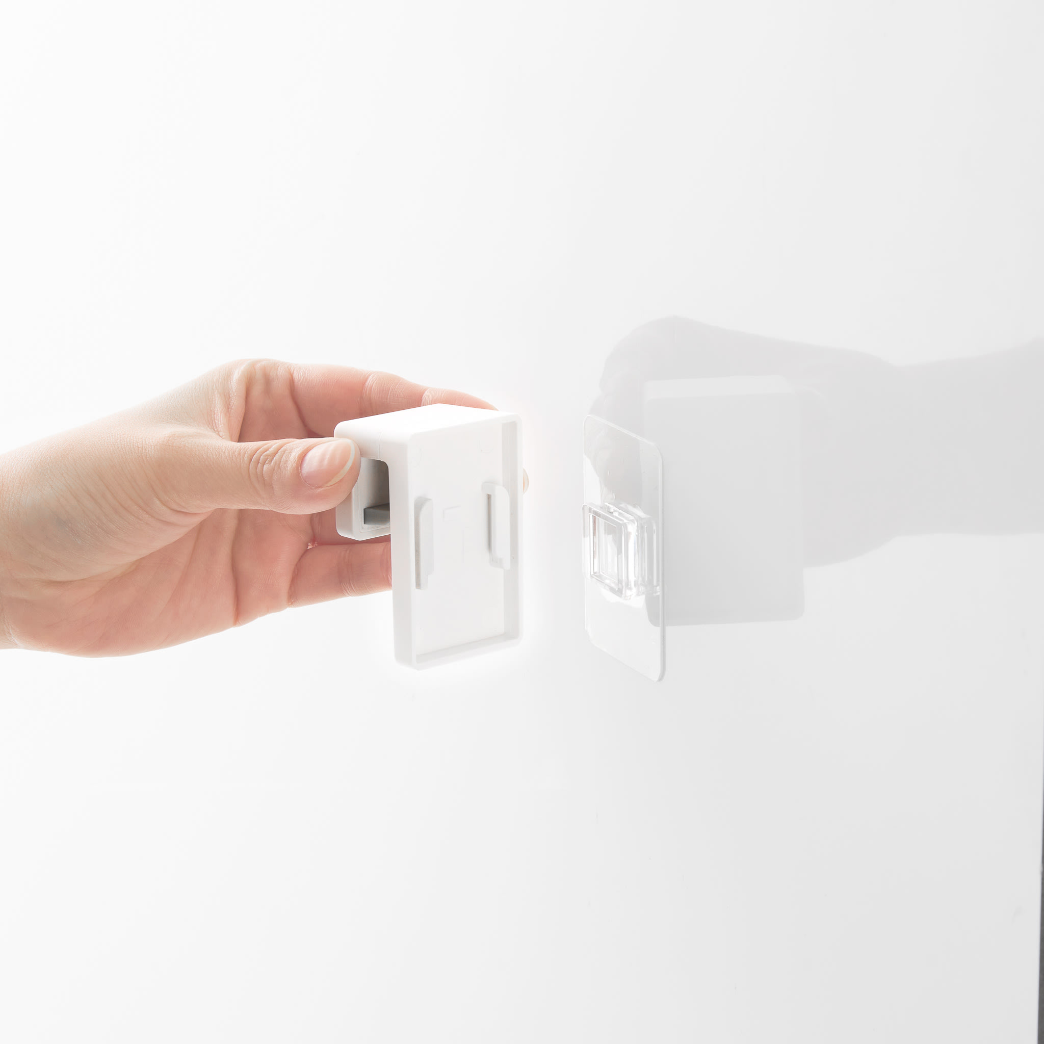 Film Hook Toothbrush & Toothpaste Holder (Set of 2) : Easy Film Hook Installation