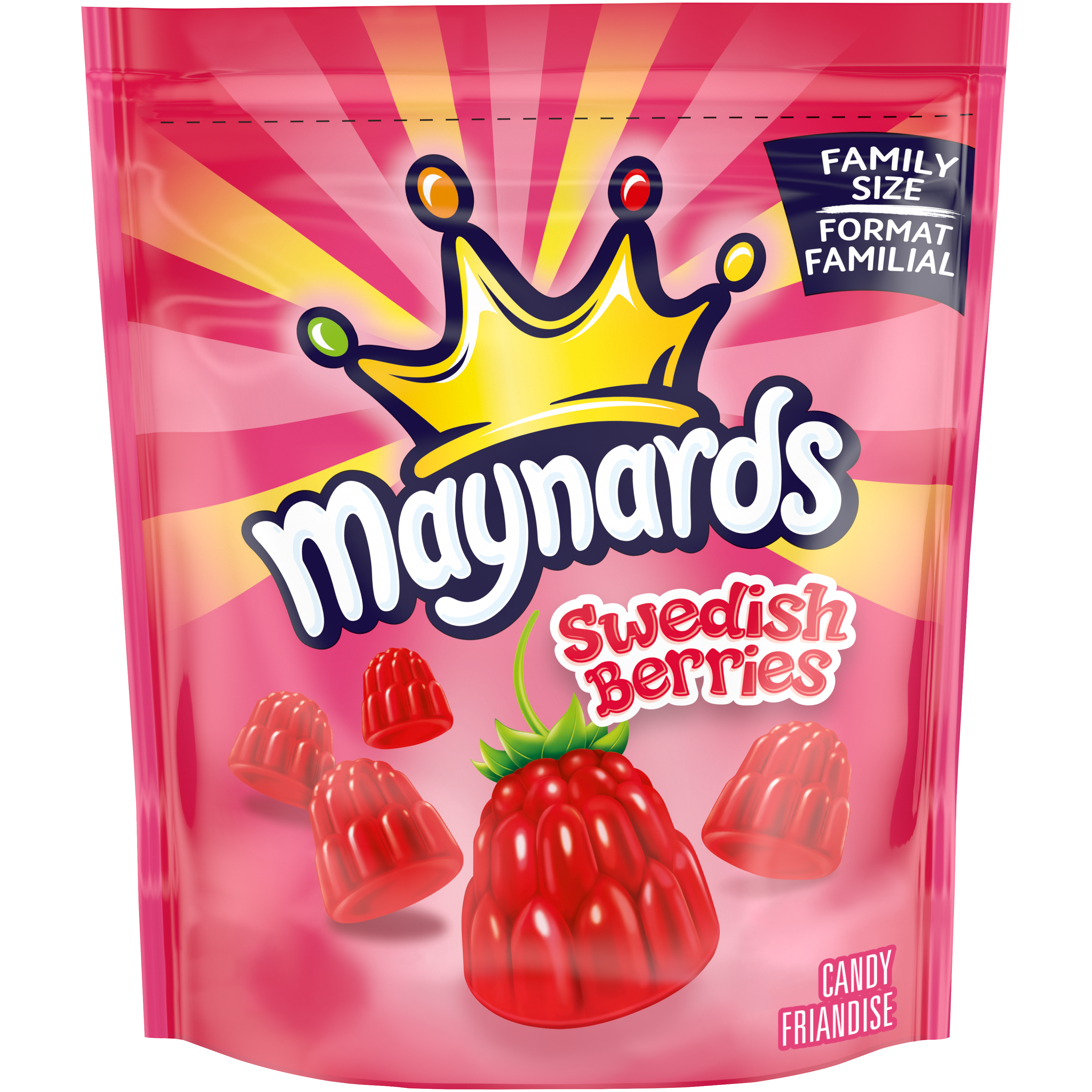 Maynards Swedish Berries Gummy Candy, 816g-1