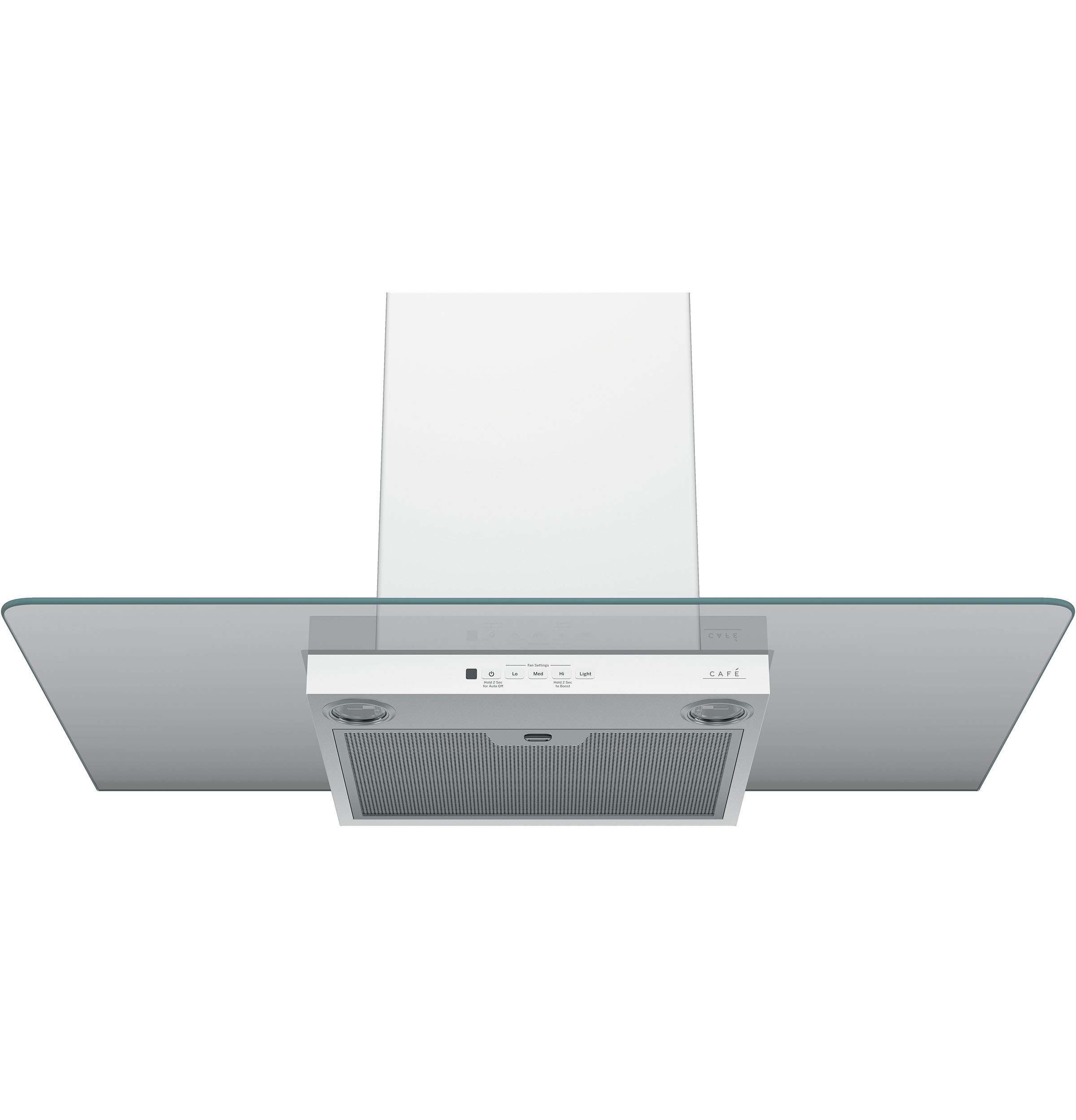 36" Chimney Hood — 350 CFM — Halogen Lighting — Convertible — Connectable via built-in WiFi view 2