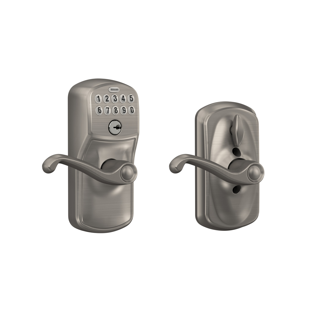 Keypad Lever and Flair Lever with Flex Lock