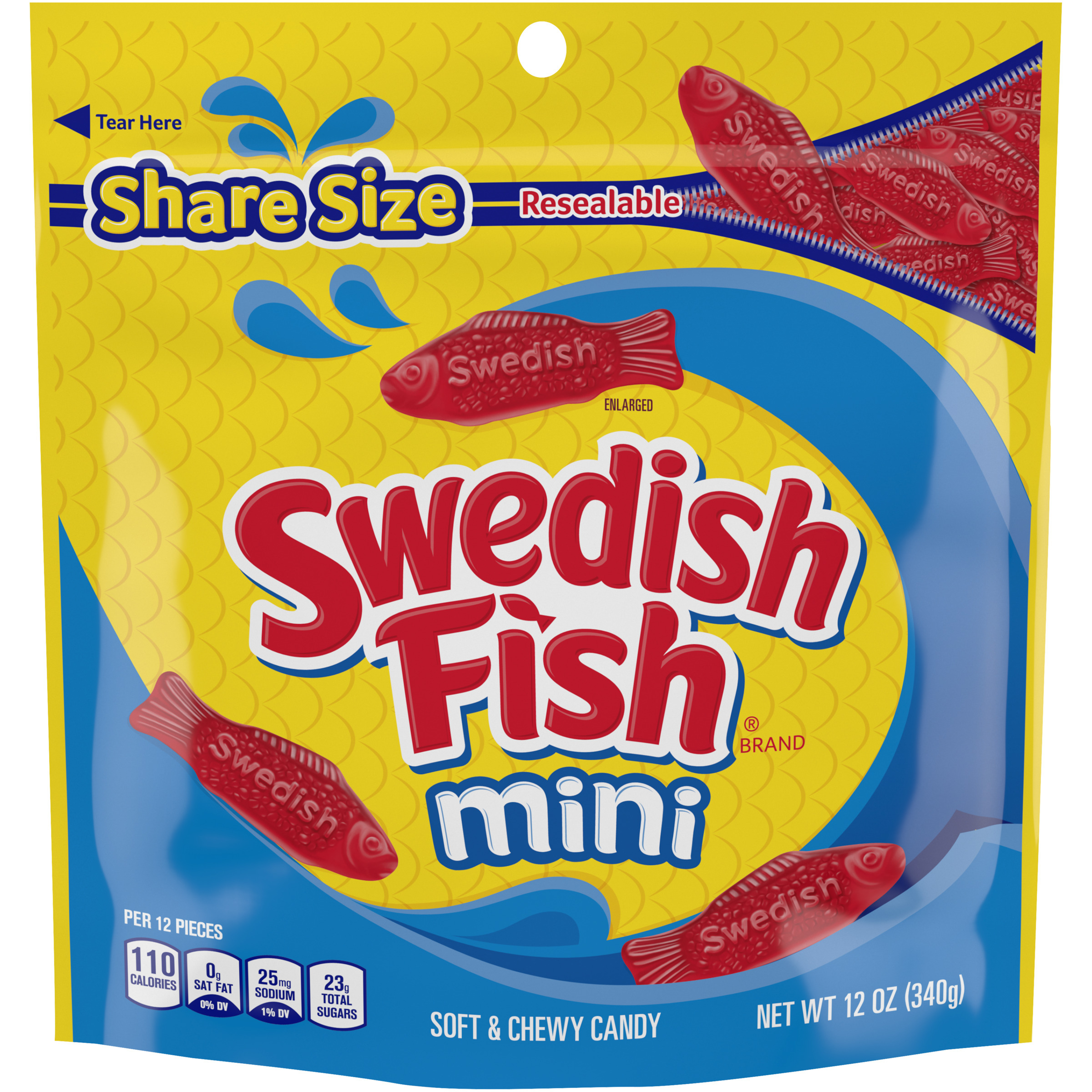SWEDISH FISH Mini Soft & Chewy Candy, Share Size, 12 oz-thumbnail-0