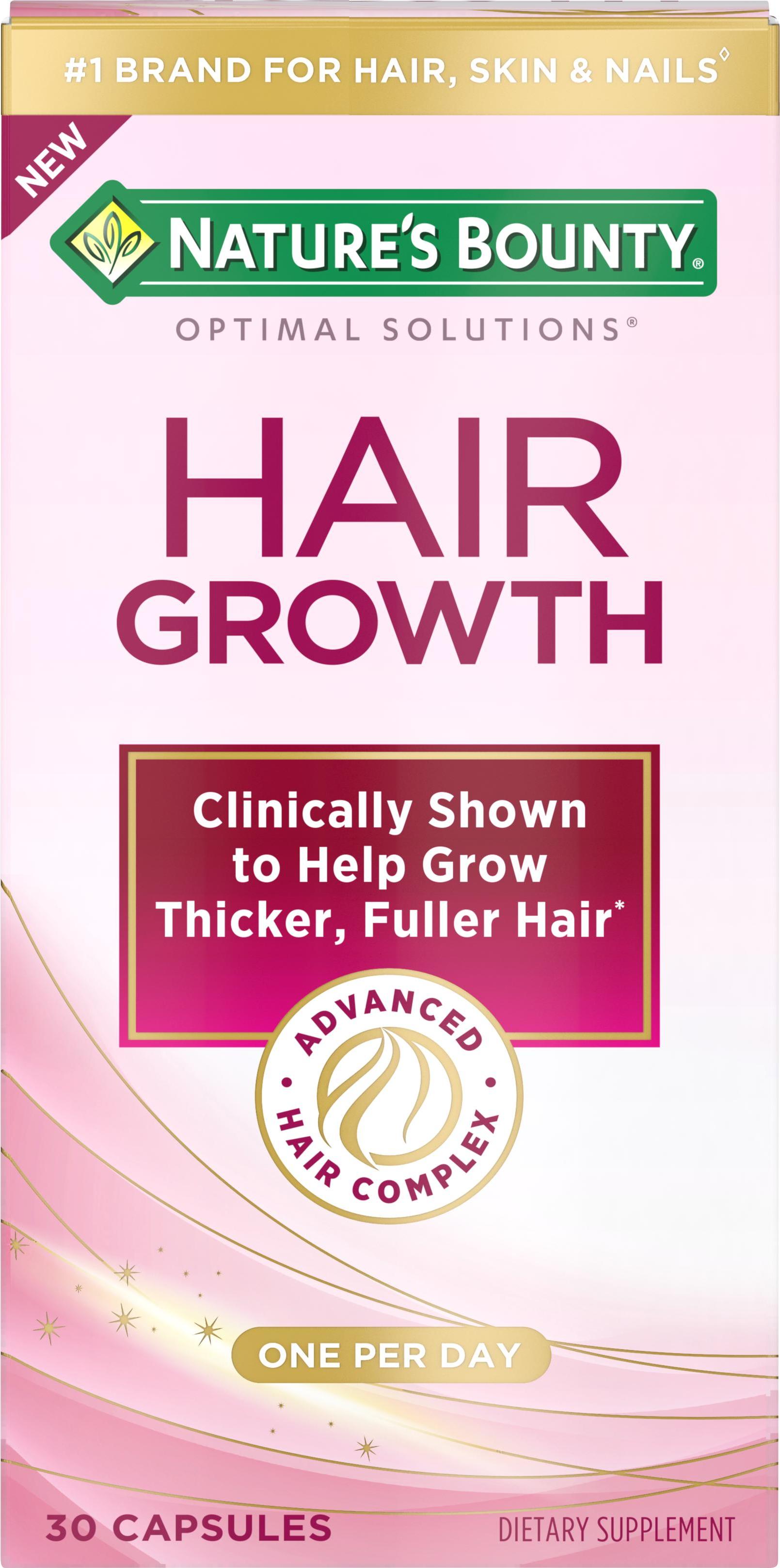 Nature's Bounty® Hair Growth Capsules