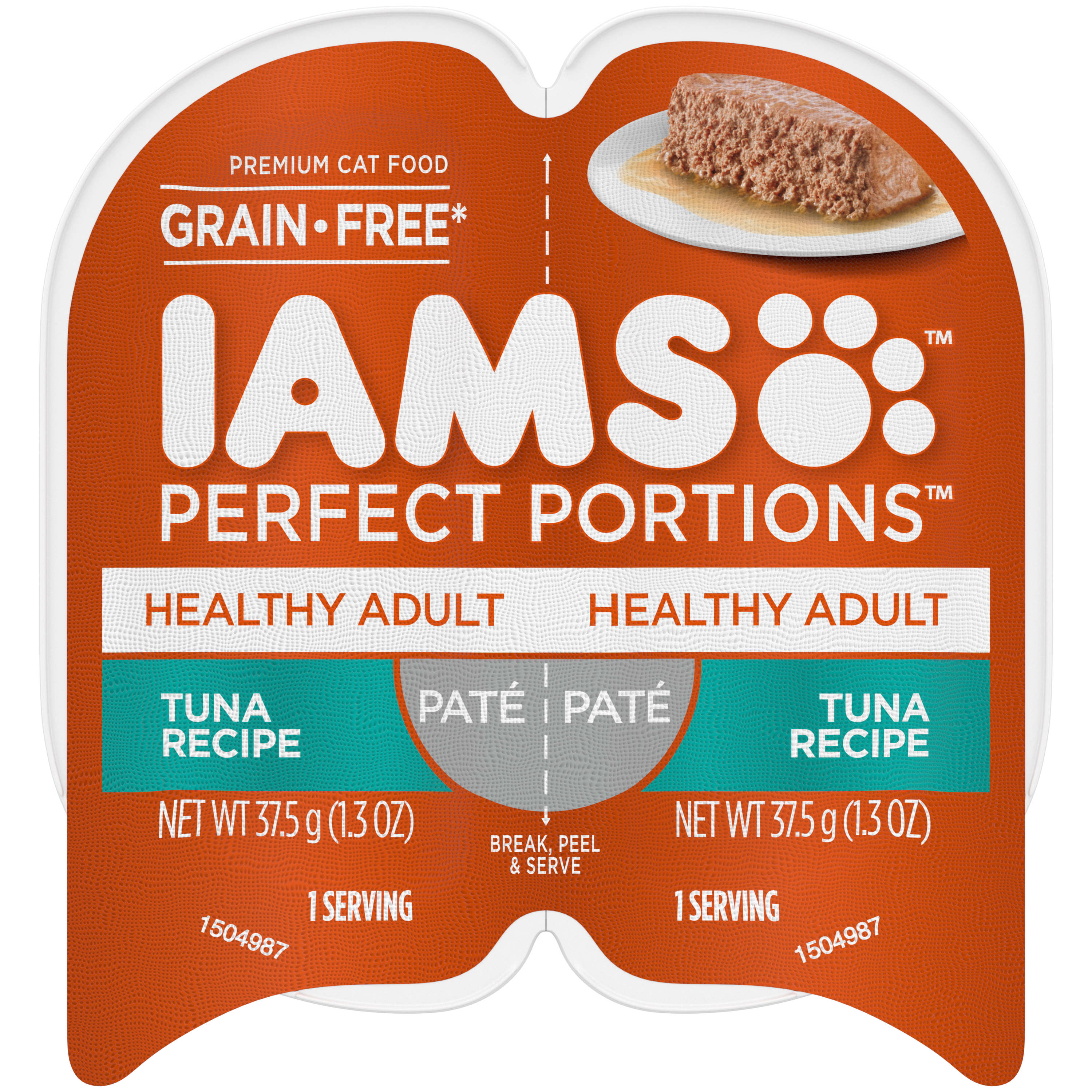 24/2.6 oz. Iams Perfect Portions Original Tuna Pate - Food