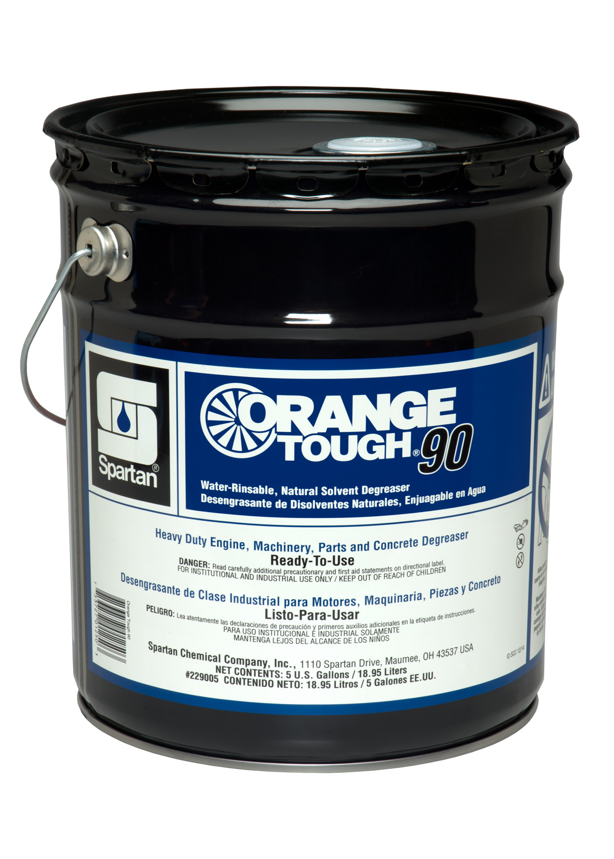 Spartan Chemical Company Orange Tough 90, 5 GAL STEEL LINED