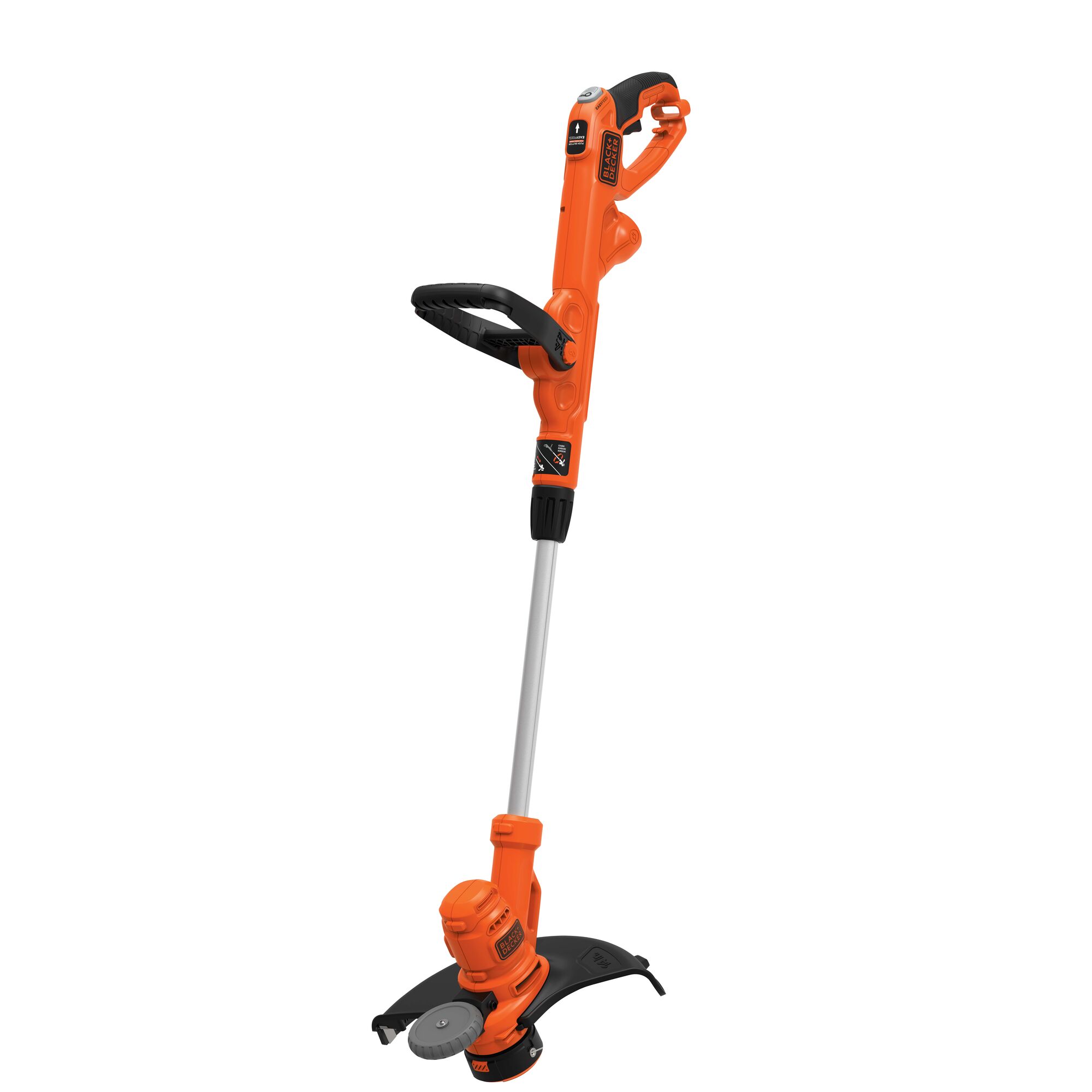 Profile of 6.5 amp 14 inch powercommand electric string trimmer and edger with easyfeed.