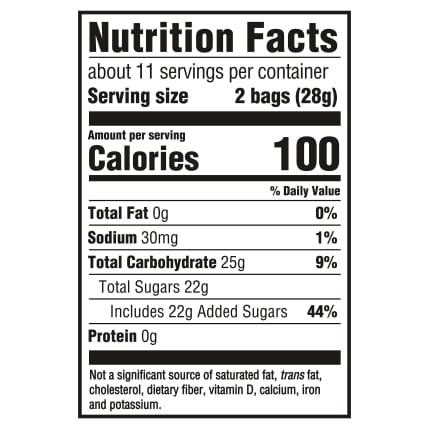 Nutrition Facts