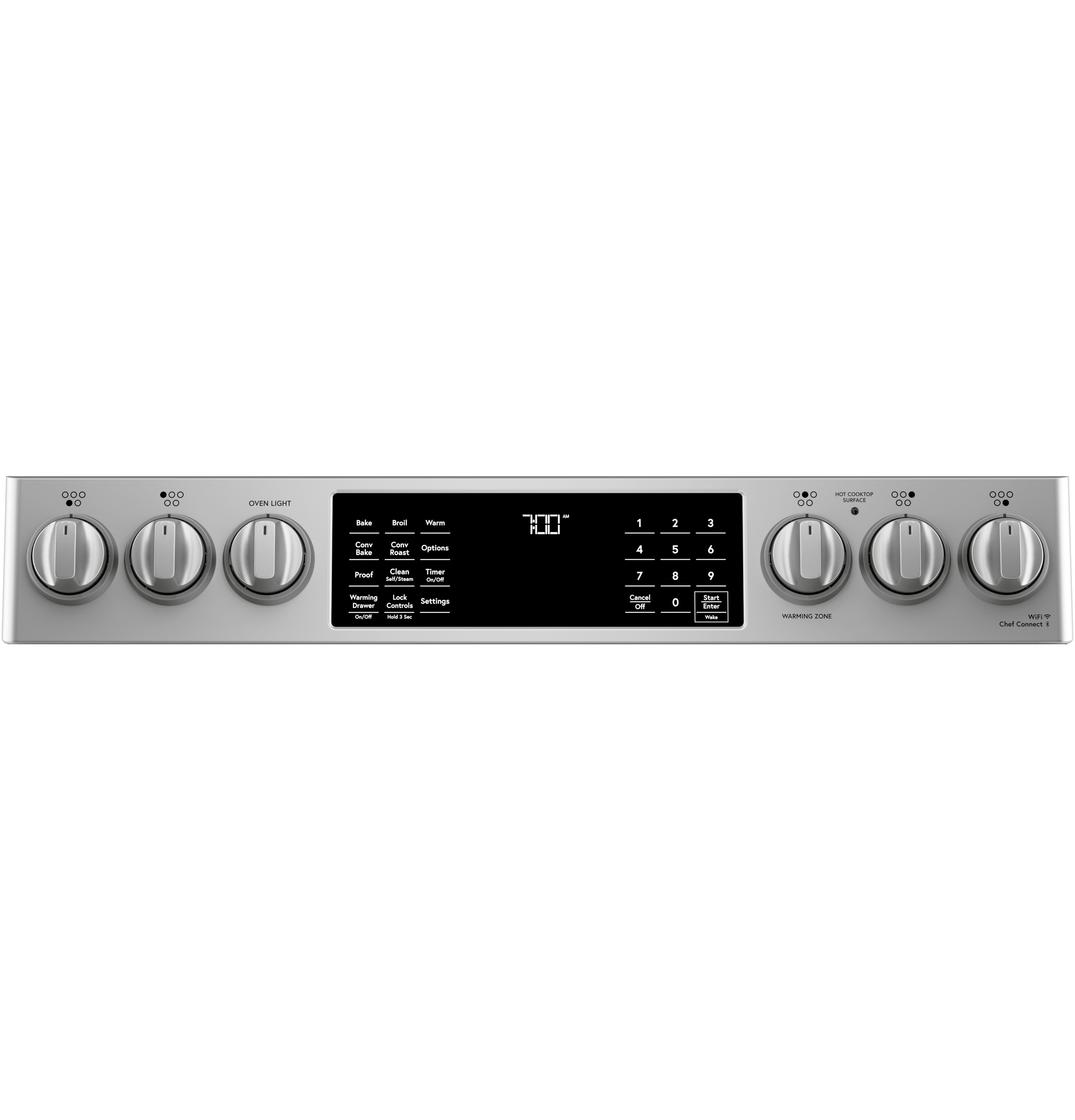 30" S/I — Radiant RG — 5 Element — Slf Cln w/ Stm Cln Opt — Sgl Oven w/ Storage Drwr — True European Conv w/ Precise Air — Slf Cln Roller Rck — ADA Compliant — Connectable via built-in WiFi view 5
