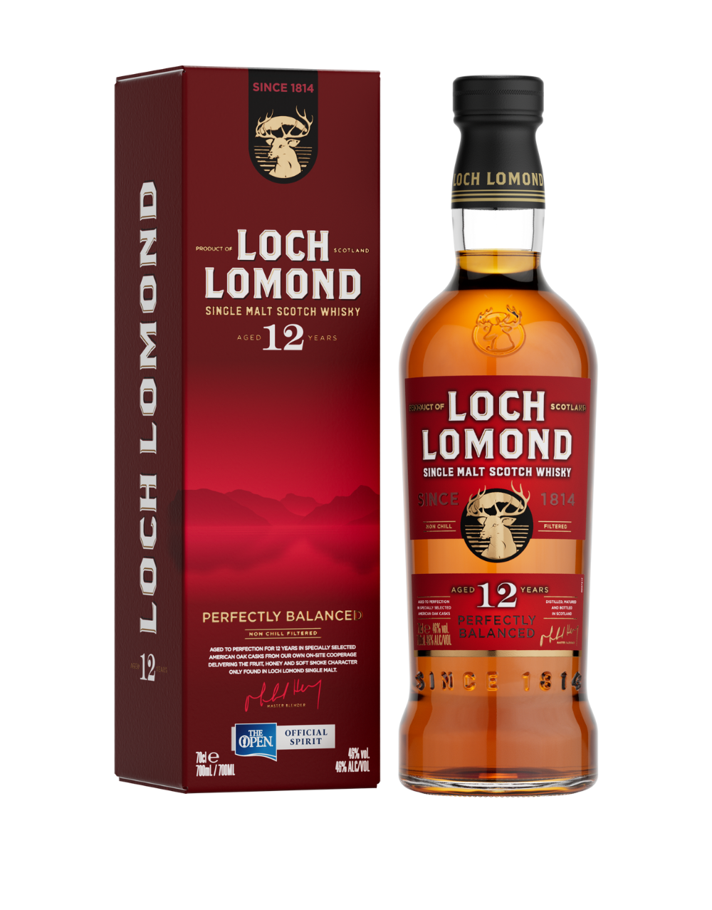 LOCH LOMOND 12 YEAR OLD SINGLE MALT